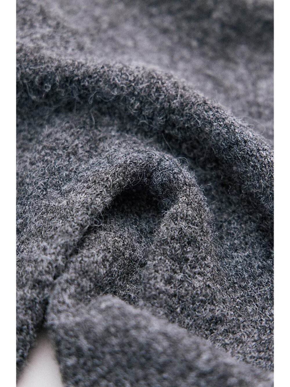 🆕 FREE PEOPLE School Girl SoftSpun Cardi / Charcoal Heather - Picture 5 of 13